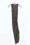 marc le bihan sleeveless dress 2841 E23 ACIER